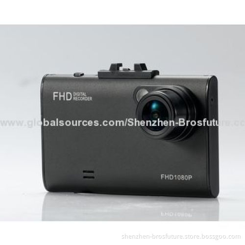 2.7-inch Full HD Dash Camera/Car Black Box with Parking Mode, Car Black Box